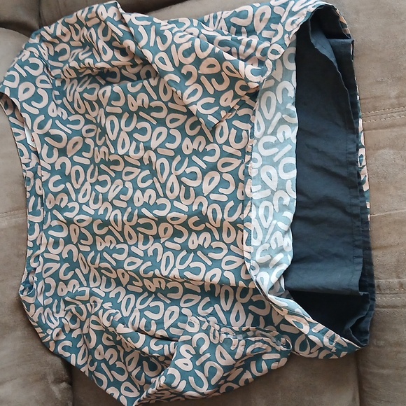 Xs 34 Samuji cotton silk button back top - Picture 3 of 6